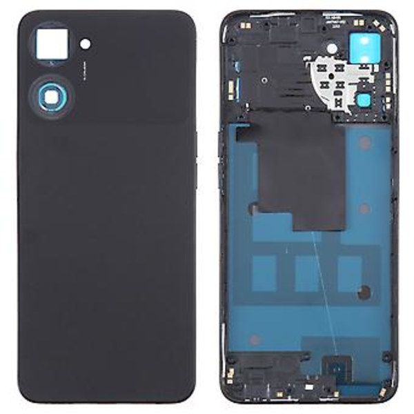Batteri Bagpanel til Realme V30 Sort (Sort)