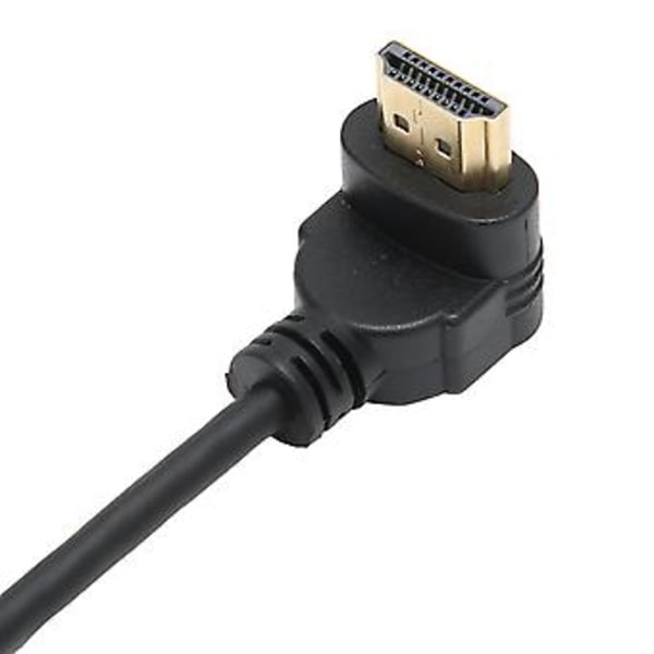 90 Grader Op Vinklet HD Multimedia Interface Han til Han Forlænger Spiral Kabel til Computer/TV