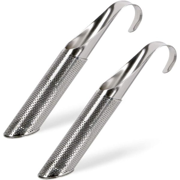 Te-si, rustfrit stål te-infuser rustfrit stål rør urt S