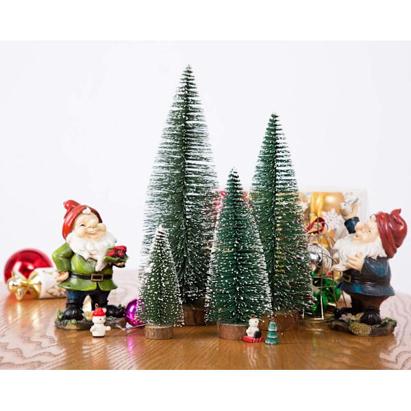 4 st Miniatyrjulgranar, Små Julgranar, Mini Tall, Bo