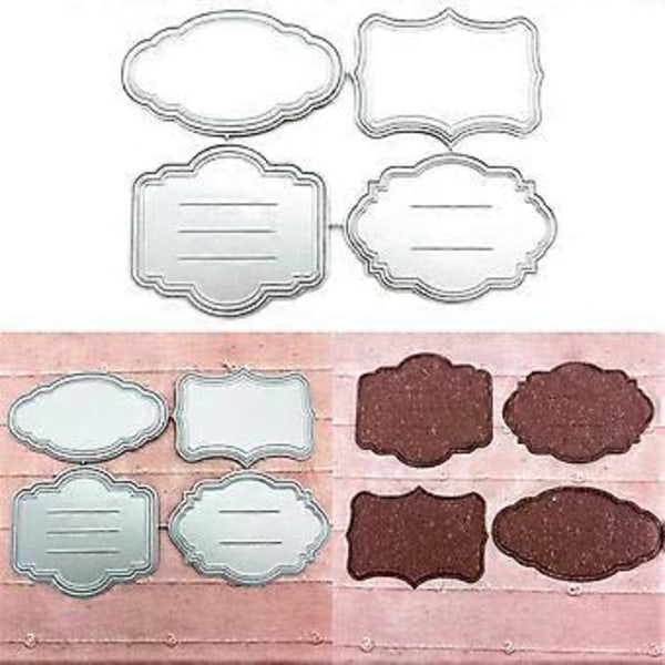 Meddelandetavla Stansklipp DIY Scrapbooking Album Papperskorttillverkning Dekorering