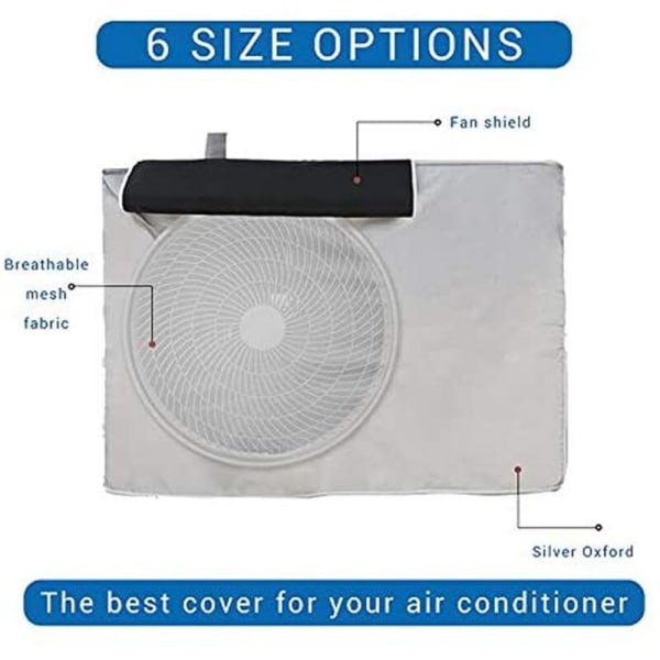 Air Conditioning Cover Dustproof Waterproof Oxford Cloth Outdoor（