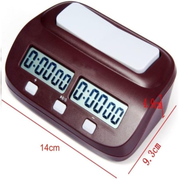 Multifunctional display digital timer, international chess clock,