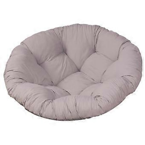 60x60cm Utomhussittdynor Uteplats Sittdyna för Rotting Hängande (grå)
