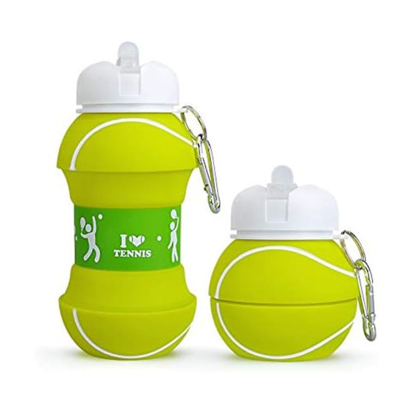(D)550 ml Sports Silikon Vannflaske - Drikkeflaske for Barn, Jenter og Gutter