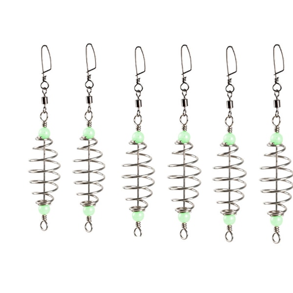 100 Karpefiske Bait Feeders Fiske Feeder Bait Cage Karpe Fishi