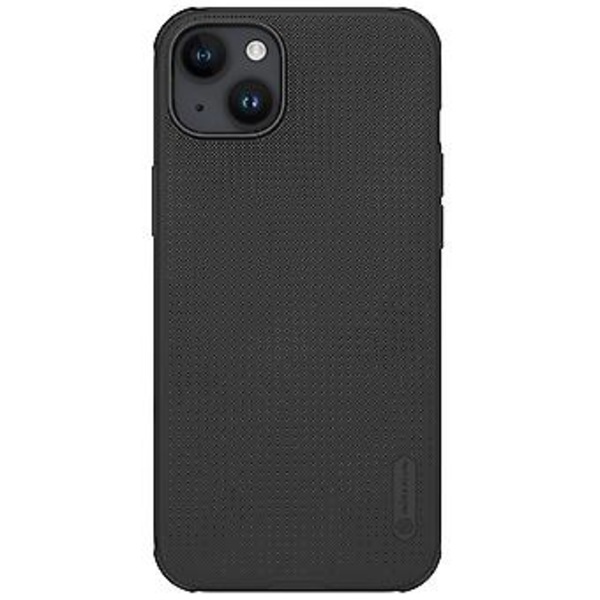 Frosted Pro PC + TPU-fodral för iPhone 15 Plus (Svart)