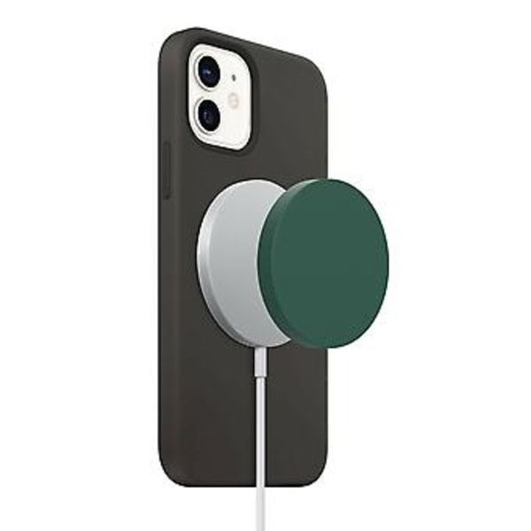 For iPhone 12 12 Pro Max Magsafe Magnetisk Trådløs Lader Beskyttelsesdeksel (Grå)