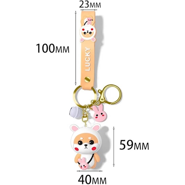 Sööt Võtmehoidja Kingitus - Kawaii Seljakoti Ripatsid Koomiksite Poiss Tüdruk Anim