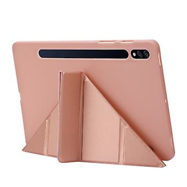 Läderfodral för surfplatta Samsung Galaxy Tab S9+ (Roséguld)