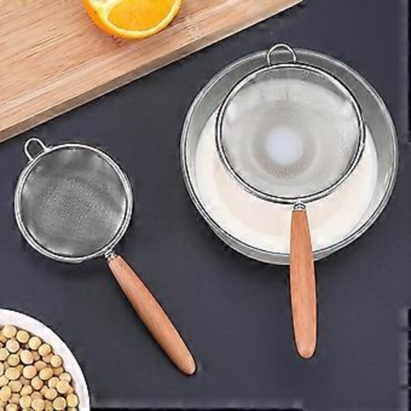 Finsiktig Silsked | Multifunktionell Sil för Juicer, Oljor & Nudlar