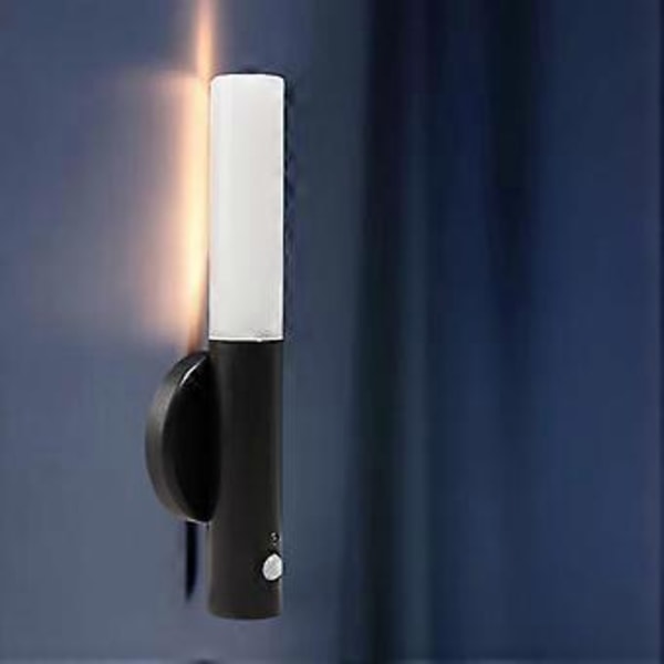 Smart LED Sensor Væglampe Bærbar Genopladelig Natlampe Indendørs Magnetisk( )