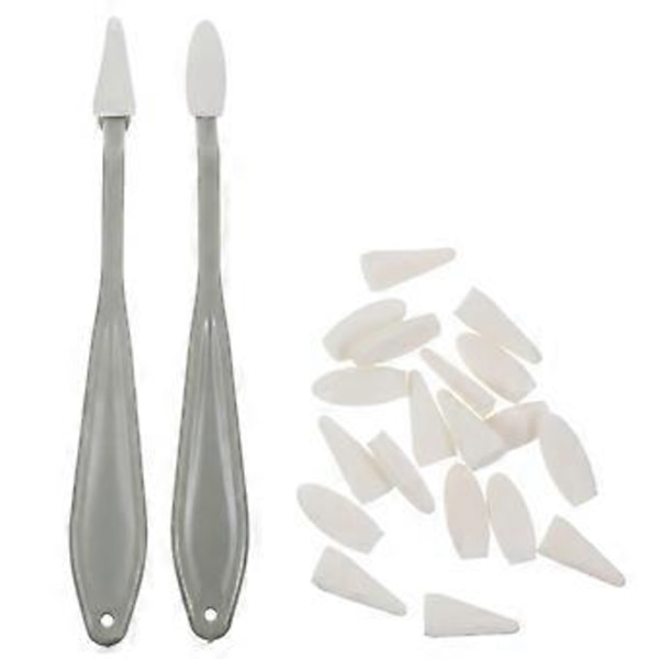 1 Set Skisstrimmer Radergummi Blandningsstubbe Svamp Trimmer Skiss Konstnär Ritverktyg