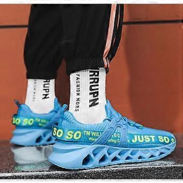 Åndbare løbesko Blade Slip on sneakers herre hvid (45)