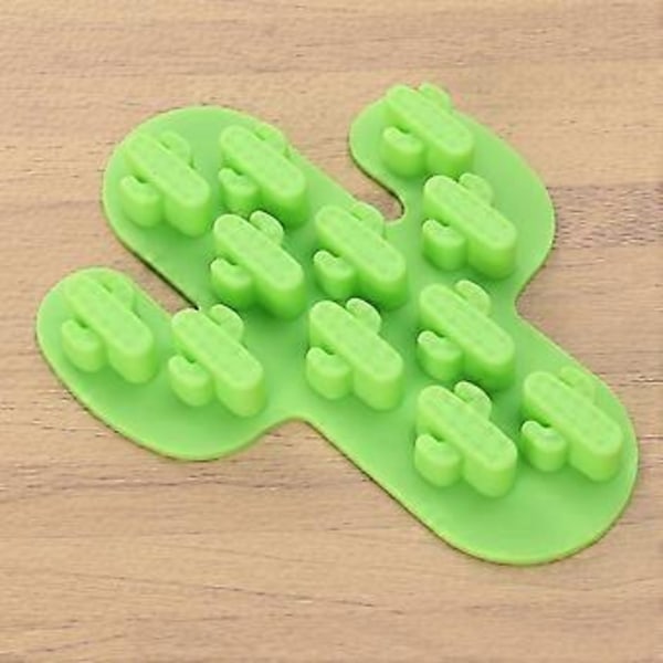 12 Fack Silikonformar Silikonkakformar Fondantform Kaktusform Kakstencil