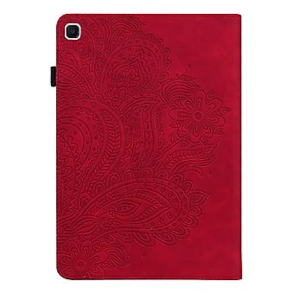 Til Samsung Galaxy Tab S6 Lite P610 TPU+PU Etui (Rød)