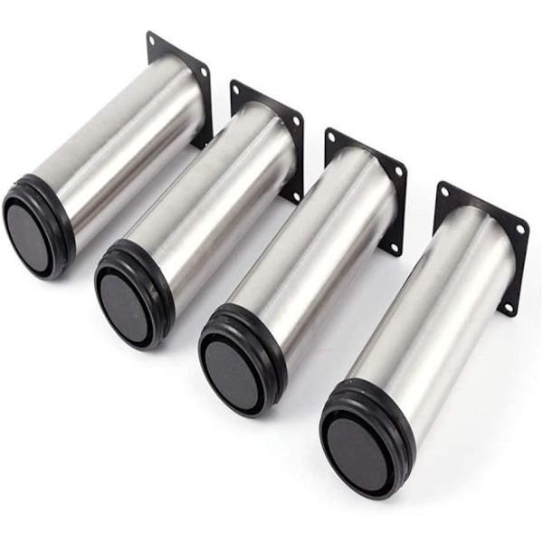 4 säädettävää jalkaa 150 mm korkeus Paksut kaapin jalat Pöydän jalat Fu