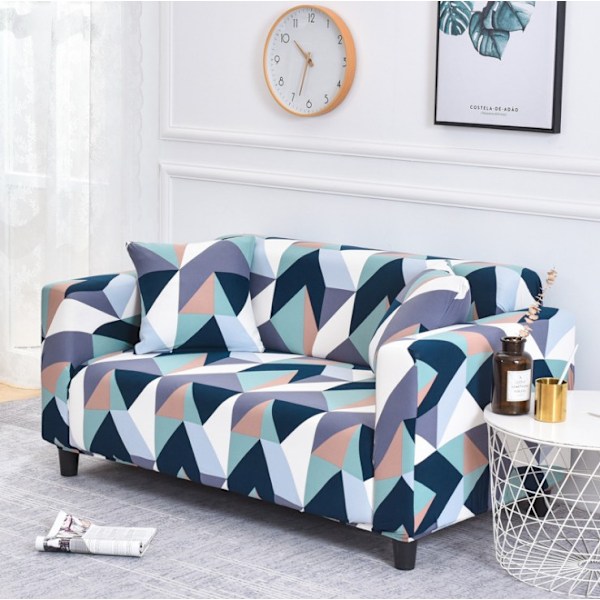 Soffaöverdrag 2-sits 145-185cm Soffaöverdrag med armstöd Modern Uni