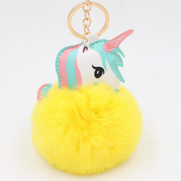 Plush påsehänge med ponny (grön)