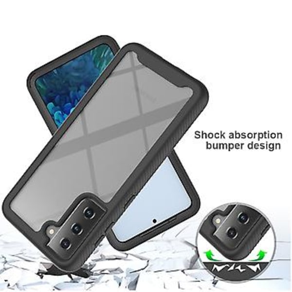 Skyddande stötsäkert fodral för Samsung Galaxy S21 5G (Babyblå)