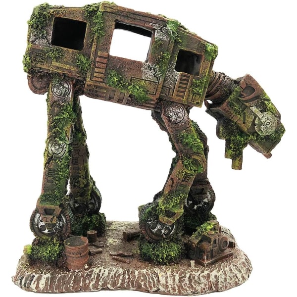 Akvariedekorasjon Imperial Walker Transport Robot Dekorasjon -