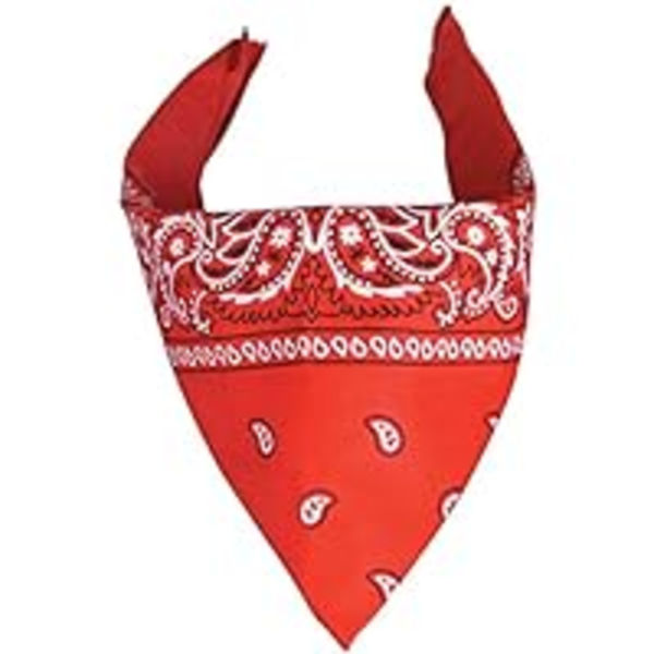 DIY Bandana/Firkantet tørklæde med mønster 56 x 56 cm cashmere paisley