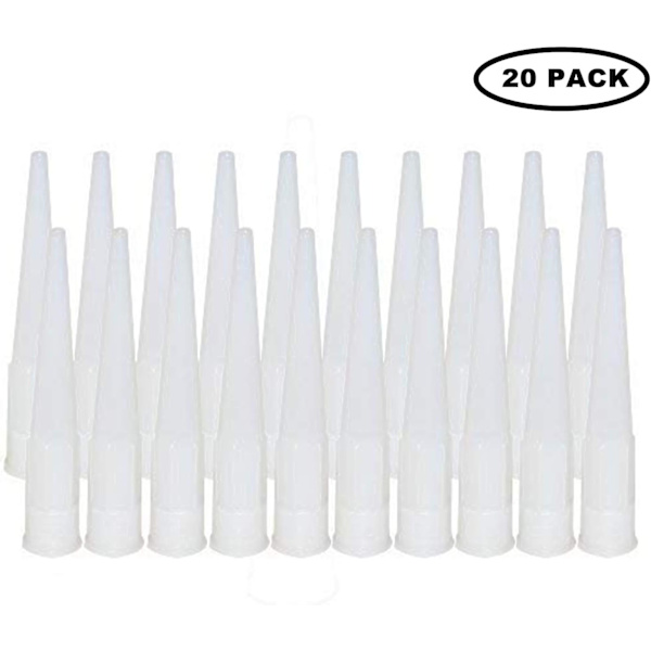 20 stk. patron spidser silikone spids spidser udskiftning silikone T