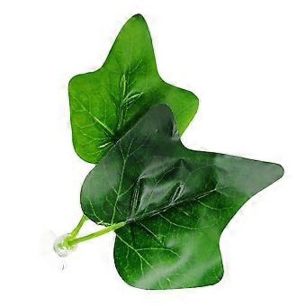 2 stk Akvarium Tilbehør Kunstig Planteblad Betta Hengekøye Fiske Hvile Seng Tropisk Saltvannsfisk Akvarier Forsyninger Dekorasjon