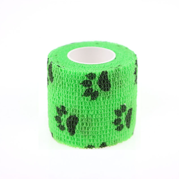 6-delt selvklæbende ikke-vævet elastisk bandage 7,5 cm * 4,5 m vægtløftning