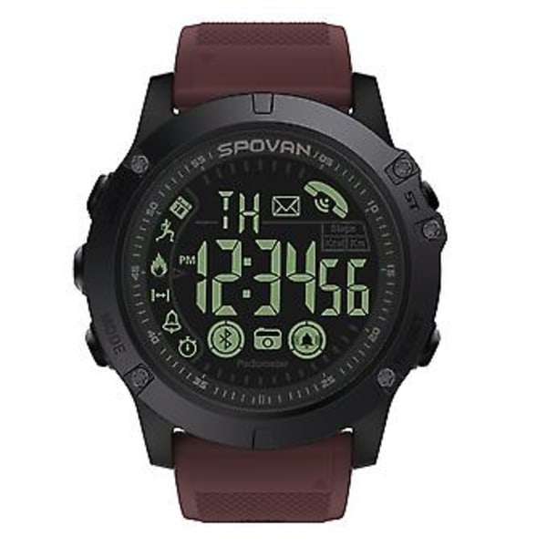 PR1-2 1,24 tum IP68 Vattentät Sport Smartwatch