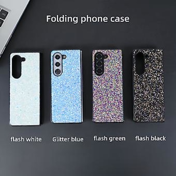 Flash Diamond -puhelimen kuori Samsung Galaxy Z Fold4:lle (Flash Blue)