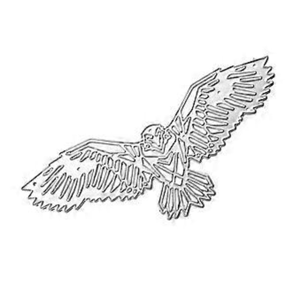 Eagle Metallstansar Schabloner DIY Scrapbooking Album Pappkort Mall Form