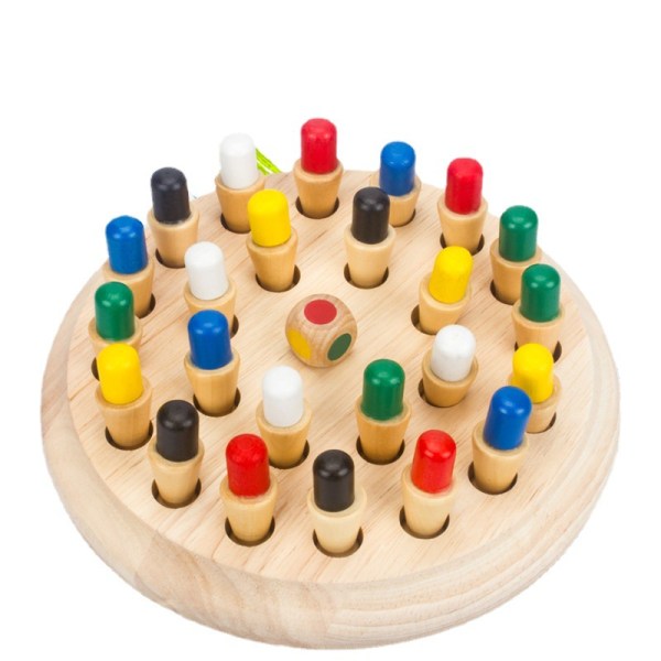 Toys of Wood Oxford Wooden Memory Games for Kids and Adults - F