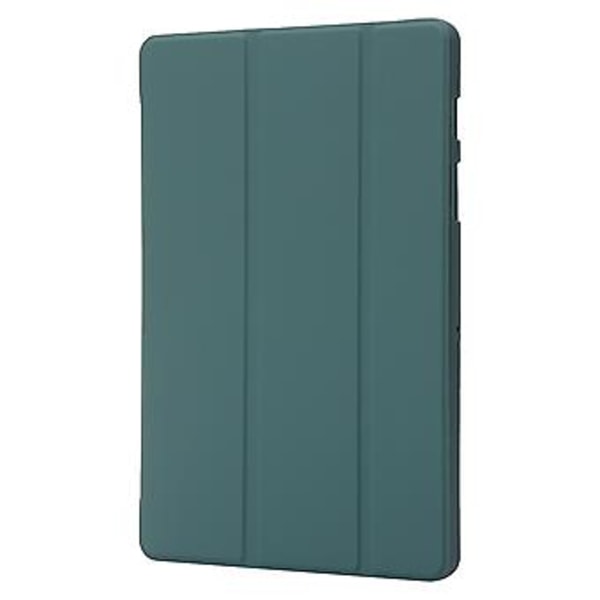 Lærtablettveske for Samsung Galaxy Tab S9 (Mørkegrønn)