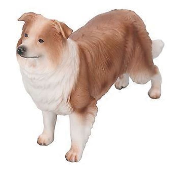 Livagtig Hund Display Model Høj Simulation Dyrefigur Legetøj til Samling Dekoration Schæferhund