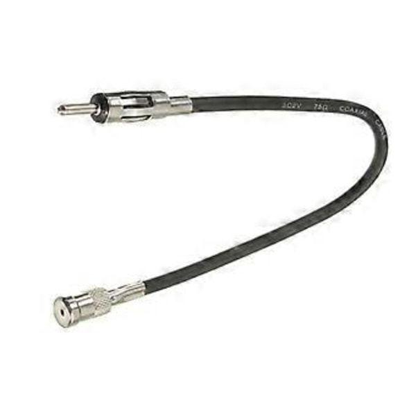 Bilradio Stereo ISO till DIN Hanadapter Antennförlängningskabel