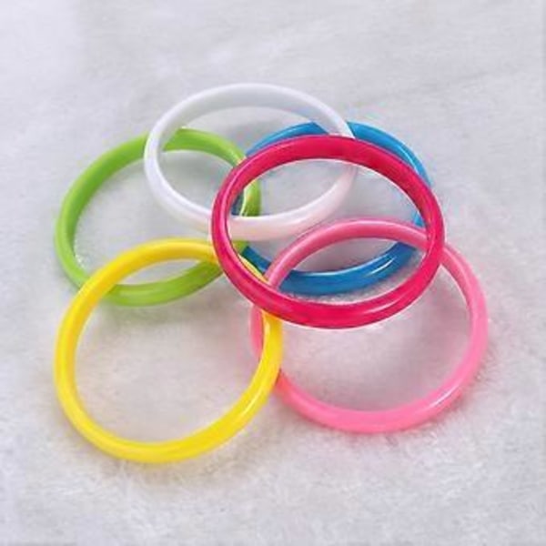12 stk./sæt Børne Charm Armbånd Selvlysende Armbånd Piger Lysende Armbånd