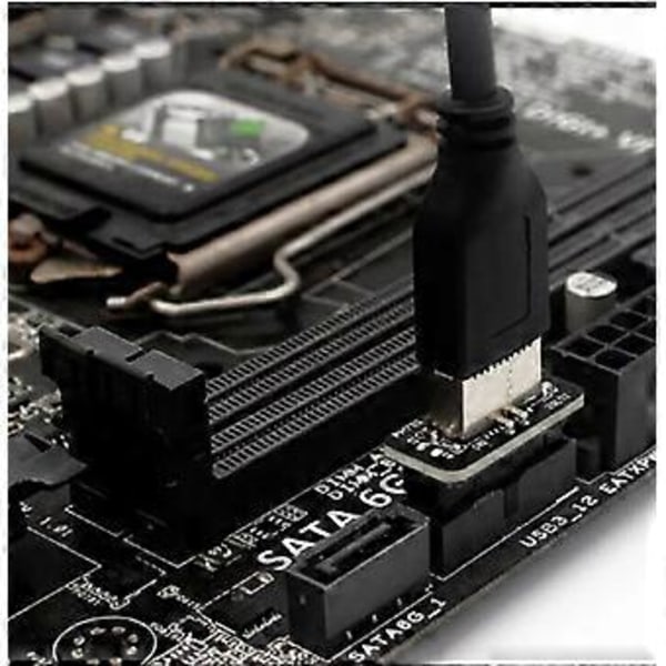 USB3.0 Sisäinen Header USB 3.1/3.2 Type C Etu Type E Adapteri 20pin - 19pin ( )