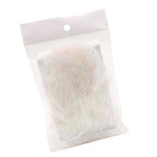 4X 8g/Pose Bryllupsgaveeske Fyll DIY Pakke Fyllmaterialer hvit