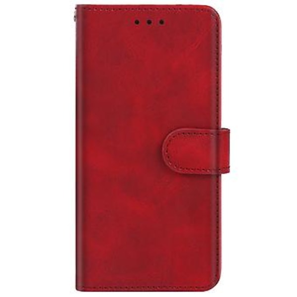 Læder Telefon Case til ZTE Nubia Red Magic 7S (Rød)
