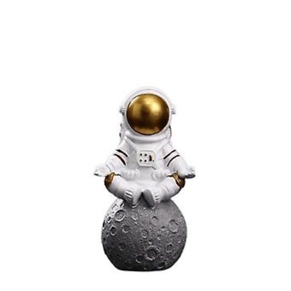 Band Astronaut Astronaut Prydnad Grossist Vardagsrum Skrivbords Hem Prydnad Liten Prydnad Present Guld - Meditation Astronaut