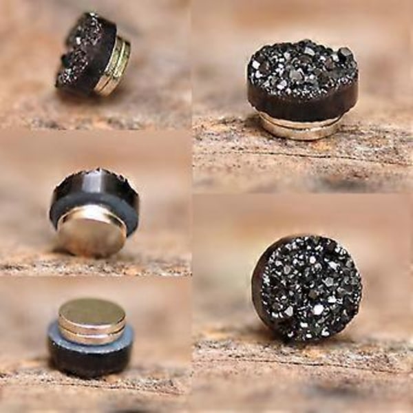 Terapi Örhängen Magnetterapi Germanium Örhängen Lymfdränage Örhängen, 50% Rabatt (10mm Silver)