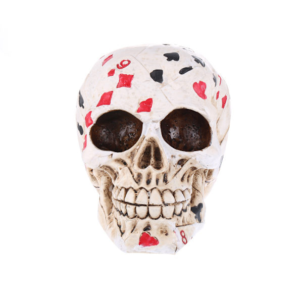 Resin Skull - Tarotkort (15cm)