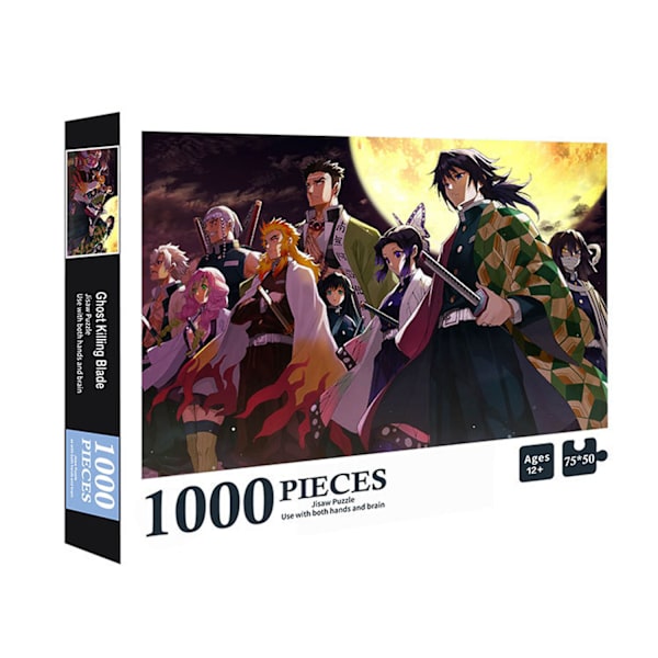 1000 brikker, DIY-puslespil, gave (stil 10)
