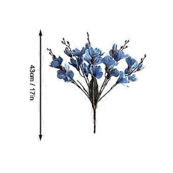 Ny Opgradering Simulation Buketter Kunstige Magnolia Blomster Dekoration Livagtigt Kunstværk Havepynt Naturlig Til Hjem Bryllup( )