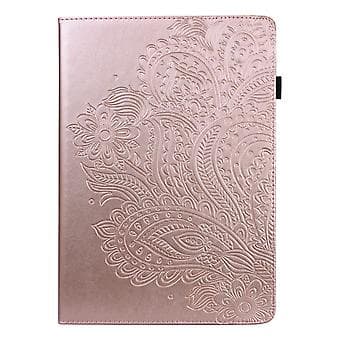 TPU+PU-etui til Samsung Galaxy Tab S6 Lite P610 (Rosegull)