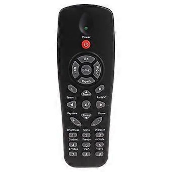 Fjernkontroll for Optoma-projektor, erstatning, kompatibel med DS322 DS317 DS316 DS219 DS216 DS211 DS306 DS671 ES530 ES529 ES521 ES522 ES52