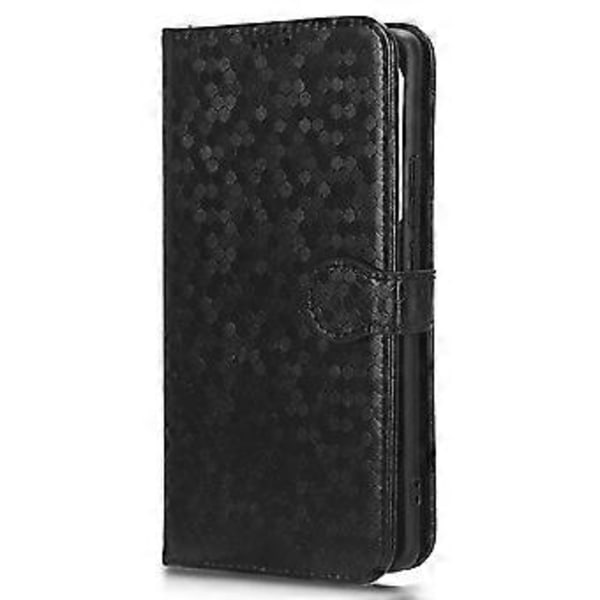 Stativfodralplånbok i prickmönstrat PU-läder för Infinix Note 30 4G (Stil A)