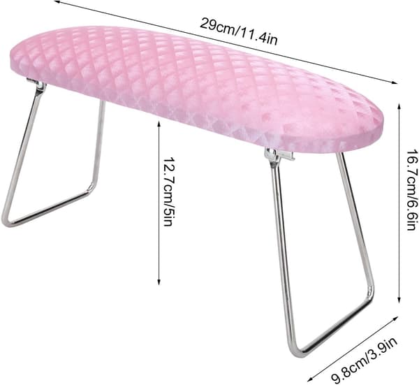 Neglepude til manicure - Foldbar håndpude til neglekunst