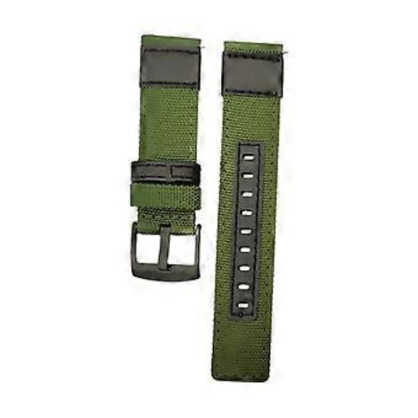 Klockarmband Förtjockat Stark Tålighet Snabbkoppling 20mm/22mm Universellt Armbandsur Nylonrem Kompatibel Samsung S3/S2 (20 mm Mörkblå)